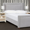 Janna Upholstered Wingback Bed