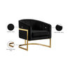 Eve's Accent Chair | Black