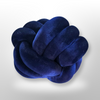 The Knot Pillow | Blue